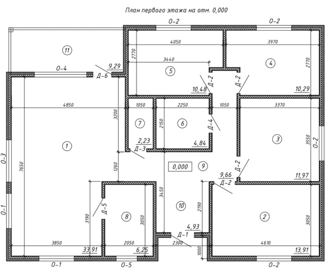 ЛСТК Металлоконструкция Дом 108м2 13.36x9.88